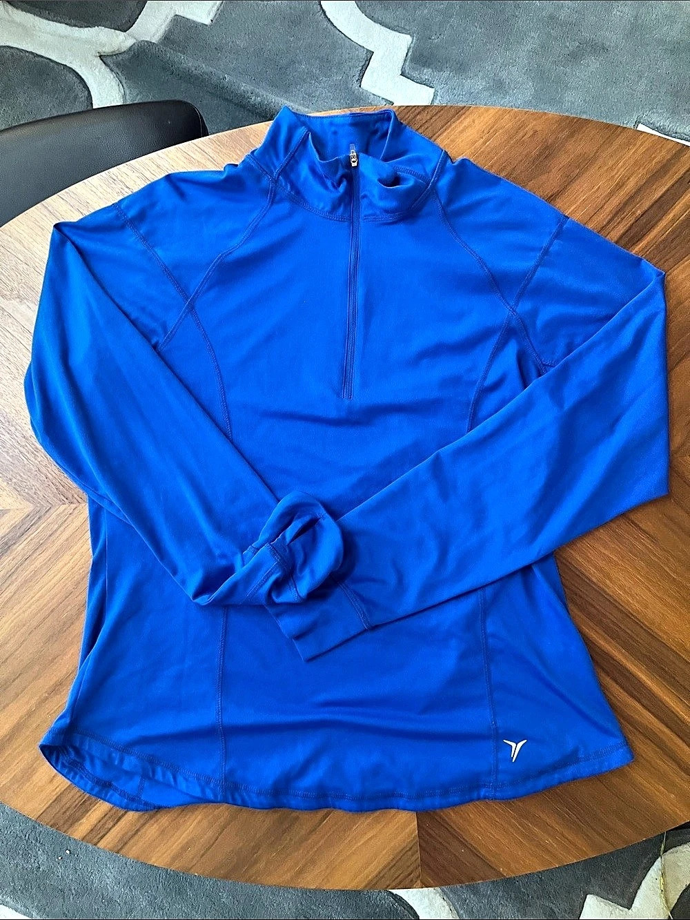 Old Navy Active Performance Quarter-Zip Pullover Blue XL